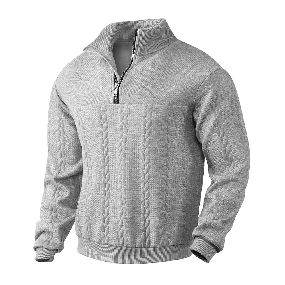 Camden Premium Quarter Zip Sweatshirt
