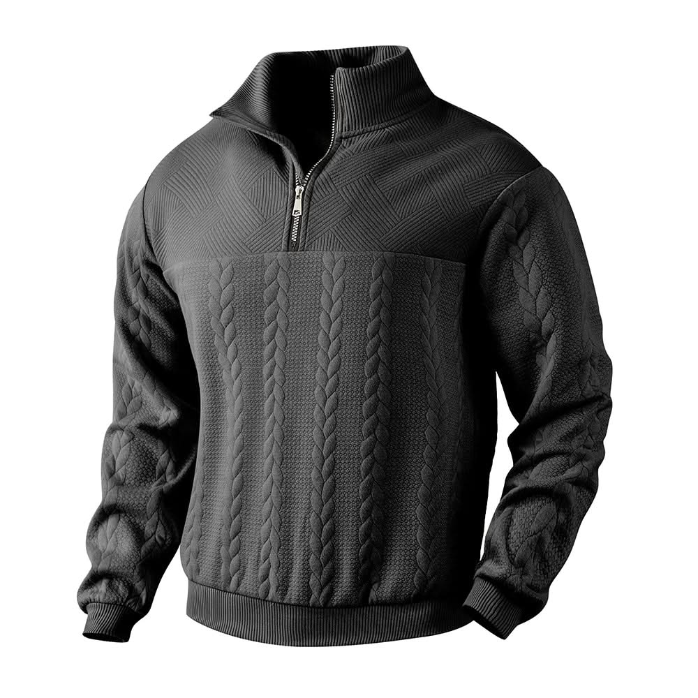Camden Premium Quarter Zip Sweatshirt