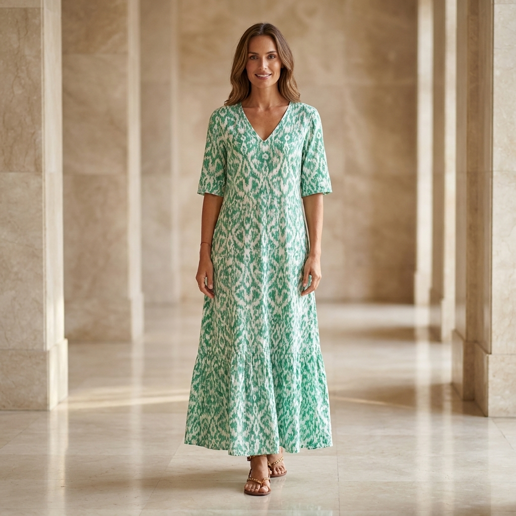 Penelope | Women's Bohemian Floral V-Neck