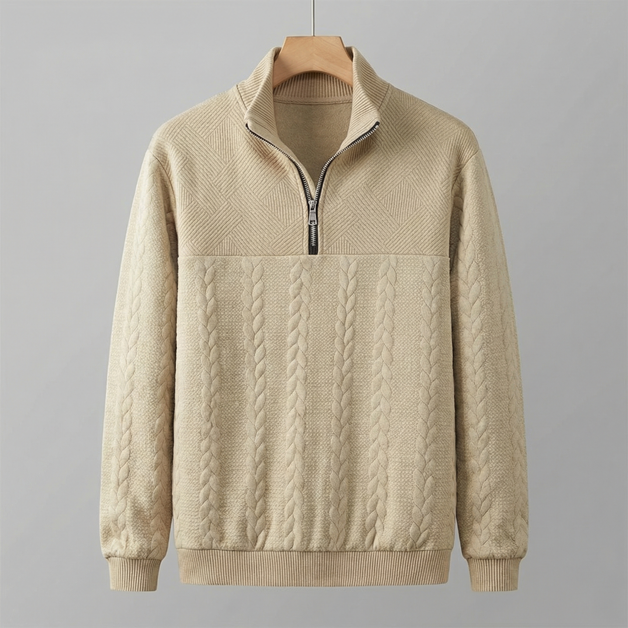 Camden Premium Quarter Zip Sweatshirt