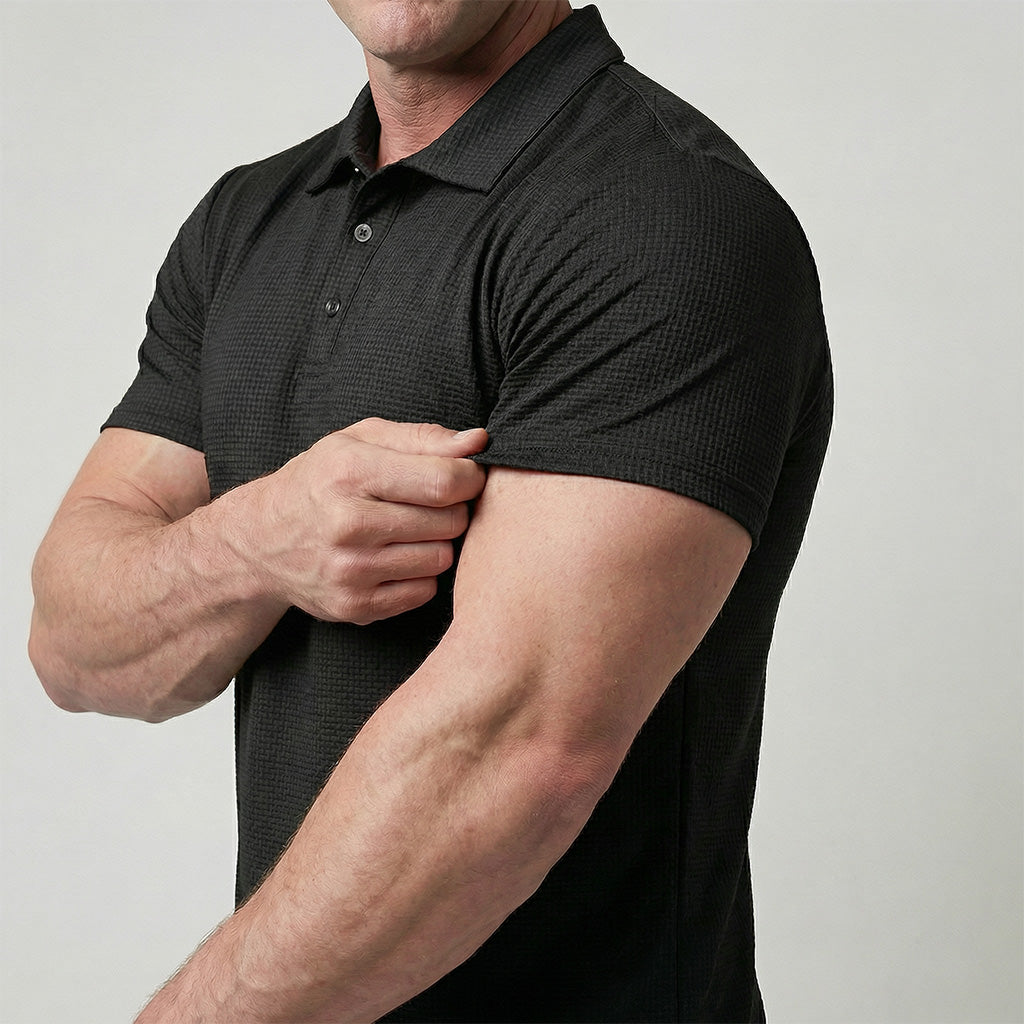 Capri  Men's Ultra-Comfort Stretch Polo