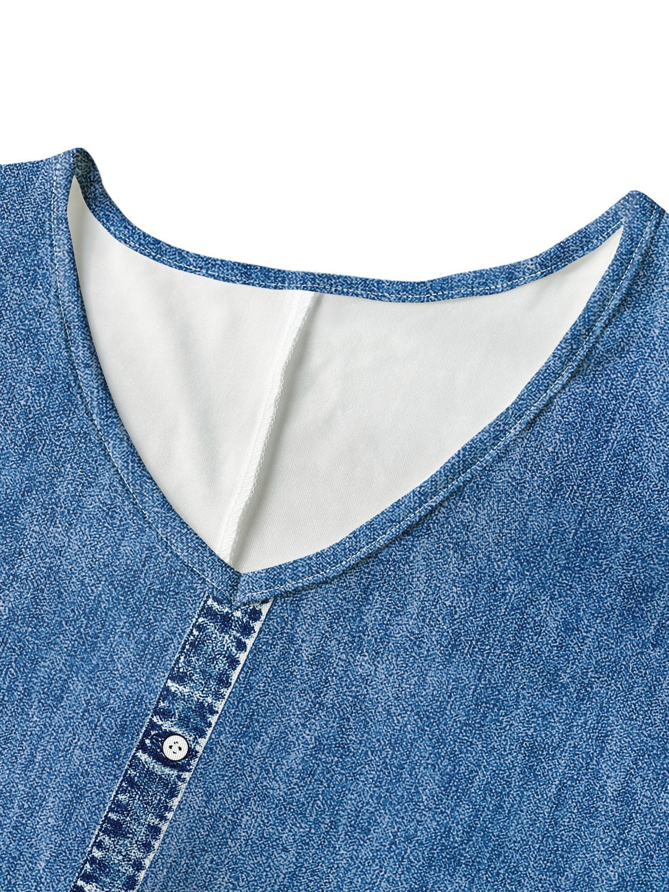 Helen | Denim-Look Stylish Retro Dress