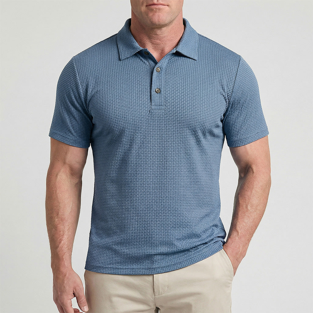Capri  Men's Ultra-Comfort Stretch Polo