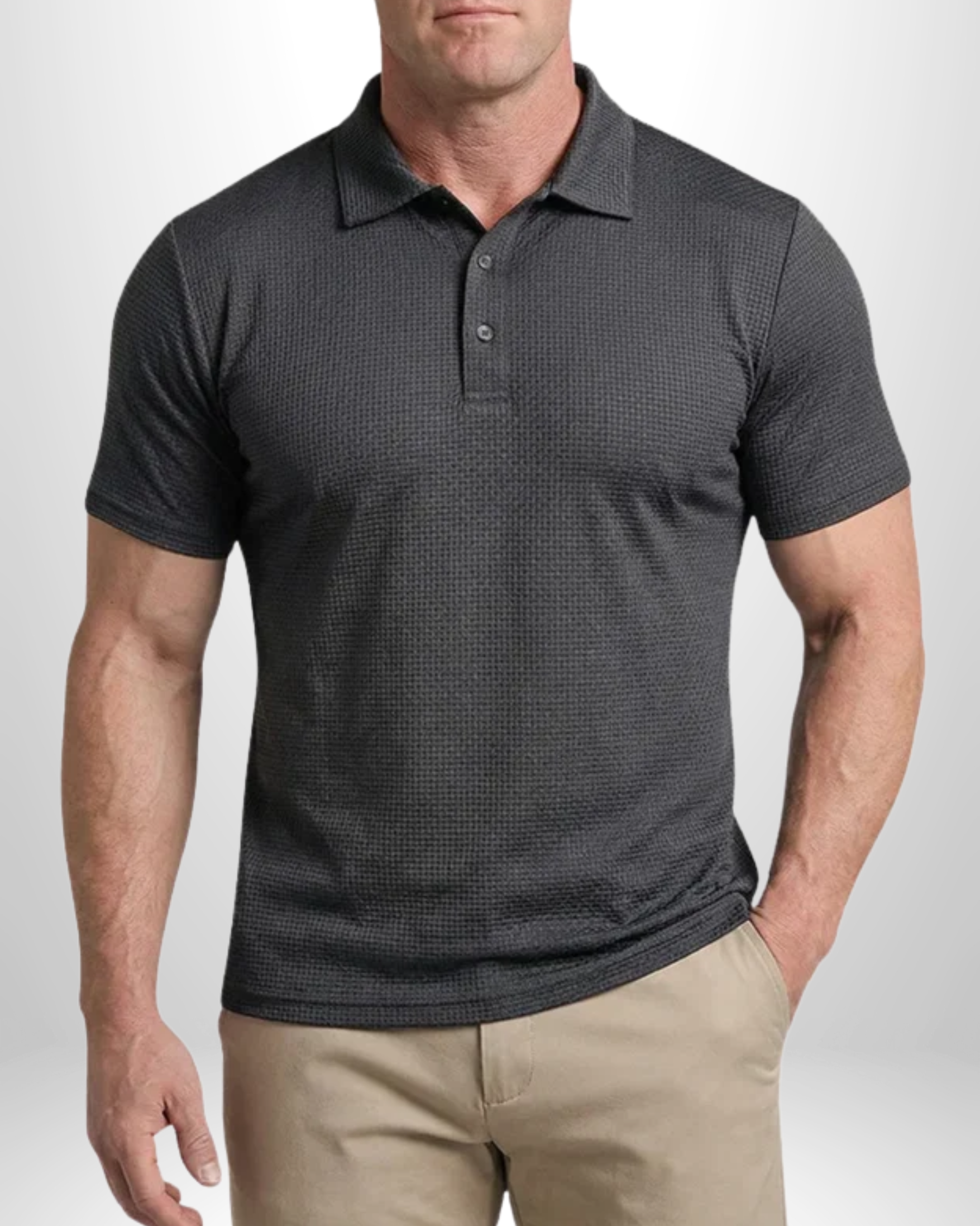 Capri  Men's Ultra-Comfort Stretch Polo